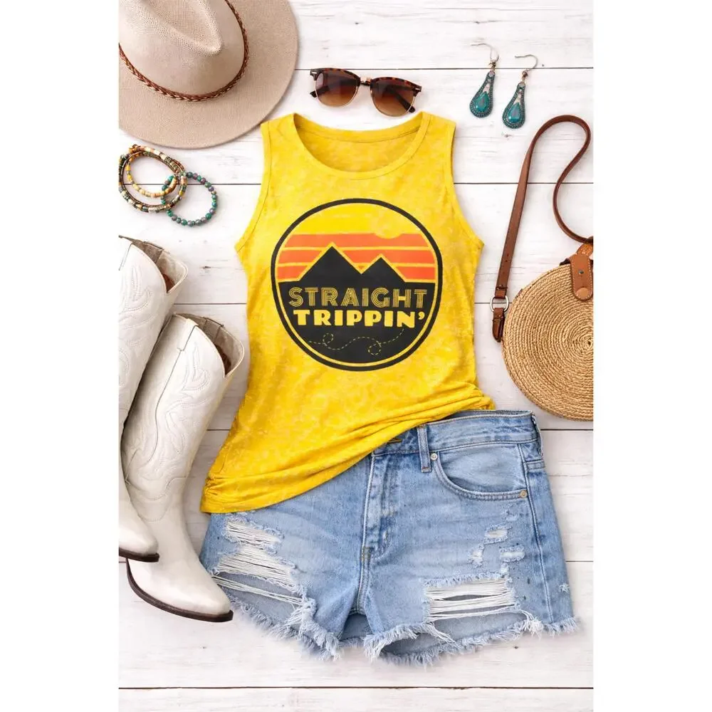 Straight Trippin’ Vintage Graphic Tank